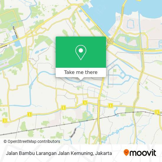 Jalan Bambu Larangan Jalan Kemuning map