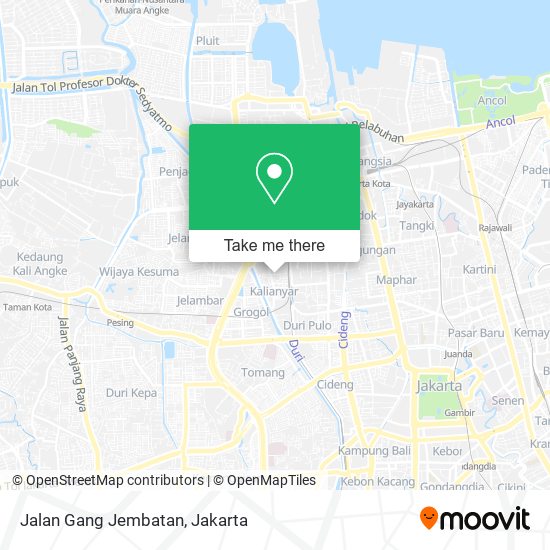 Jalan Gang Jembatan map