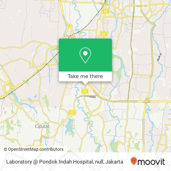 Laboratory @ Pondok Indah Hospital, null map