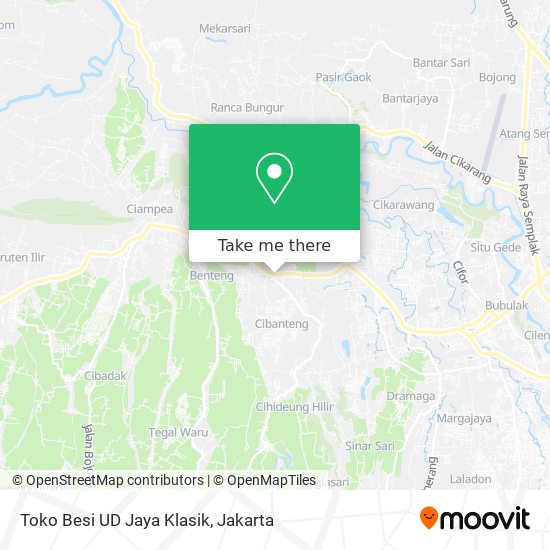 Toko Besi UD Jaya Klasik map