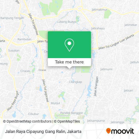 Jalan Raya Cipayung Gang Ralin map