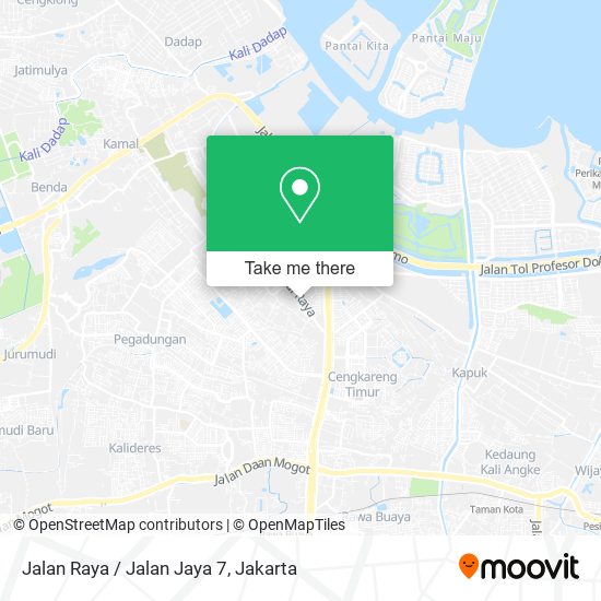 Jalan Raya / Jalan Jaya 7 map