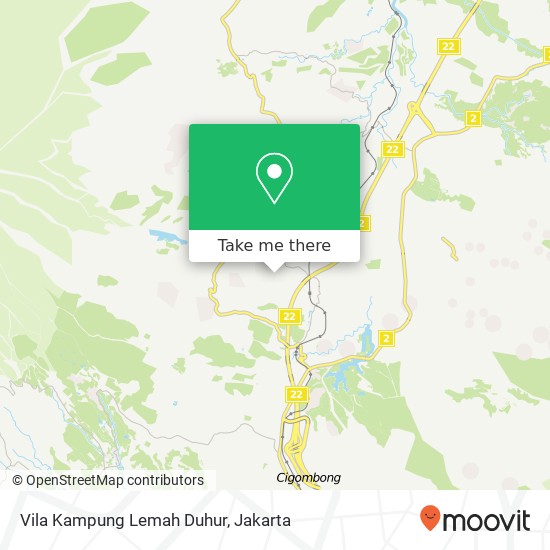 Vila Kampung Lemah Duhur, null map