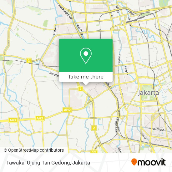 Tawakal Ujung Tan Gedong map