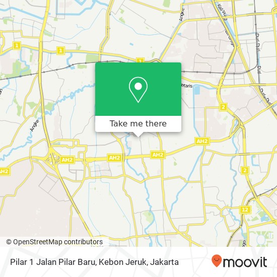 Pilar 1 Jalan Pilar Baru, Kebon Jeruk map