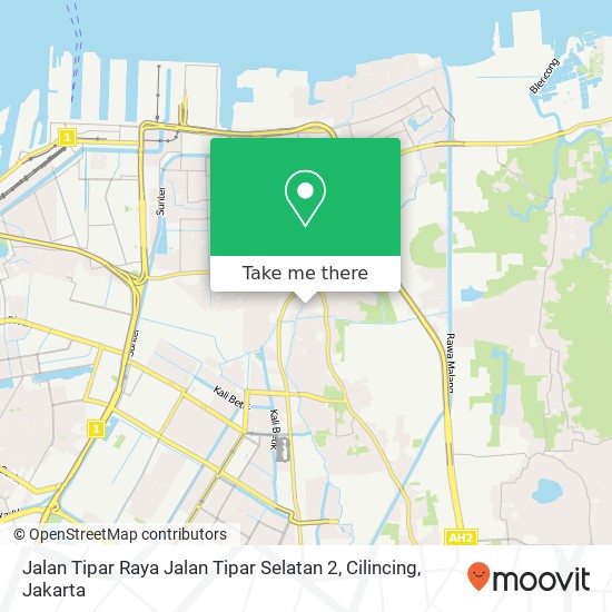 Jalan Tipar Raya Jalan Tipar Selatan 2, Cilincing map