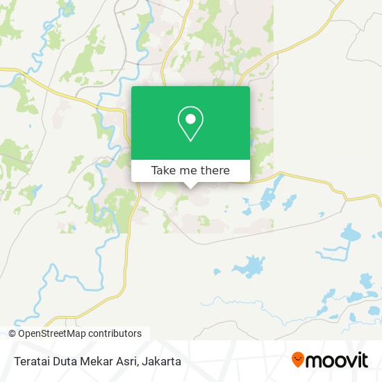 Teratai Duta Mekar Asri map