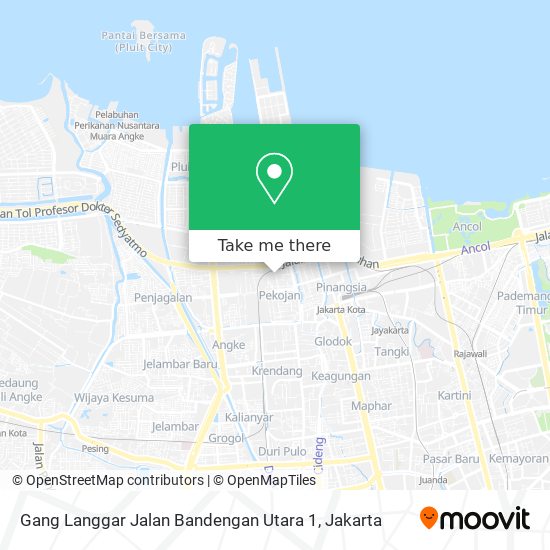 Gang Langgar Jalan Bandengan Utara 1 map