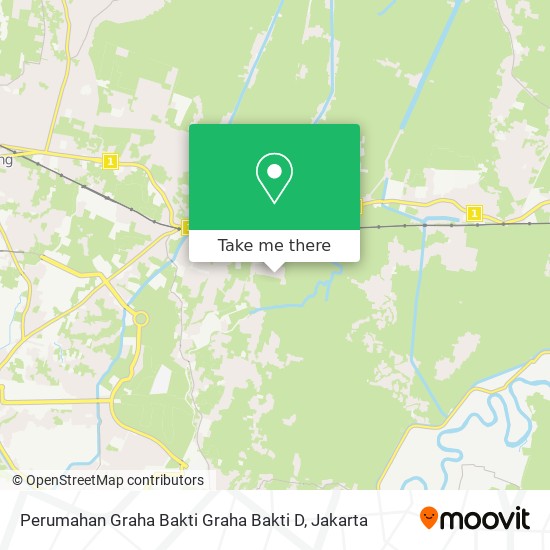 Perumahan Graha Bakti Graha Bakti D map