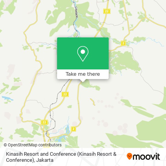 Kinasih Resort and Conference map