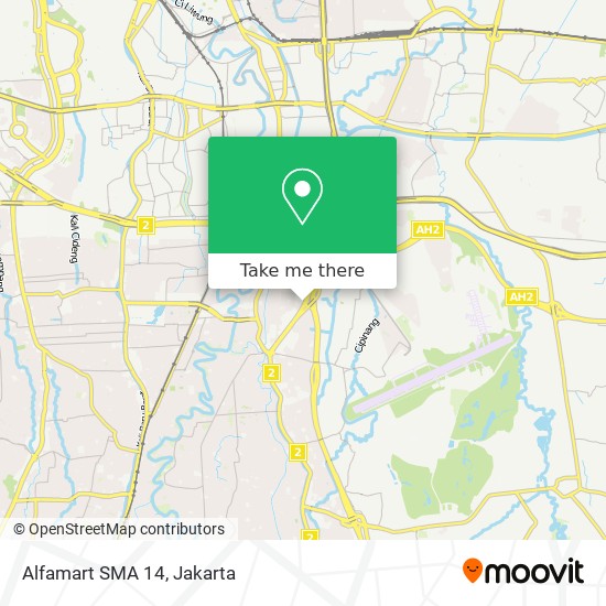 Alfamart SMA 14 map