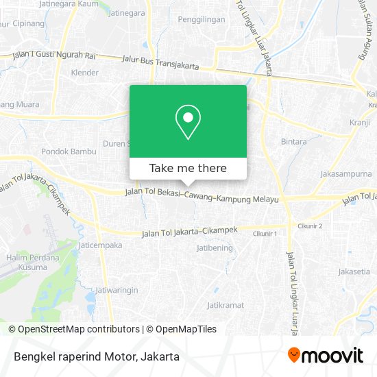 Bengkel raperind Motor map