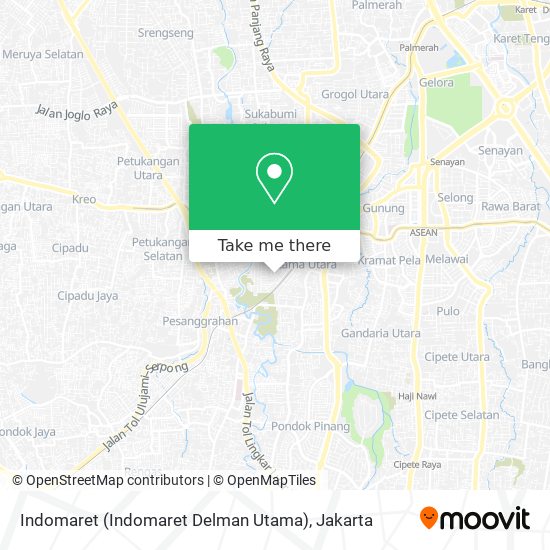 Indomaret (Indomaret Delman Utama) map