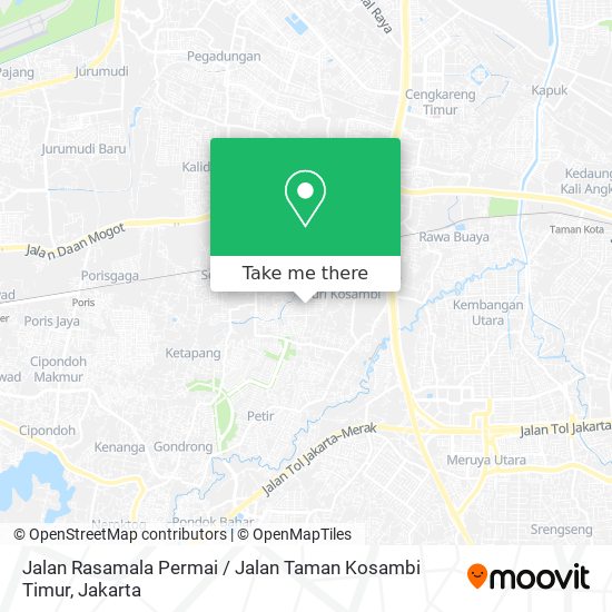 Jalan Rasamala Permai / Jalan Taman Kosambi Timur map