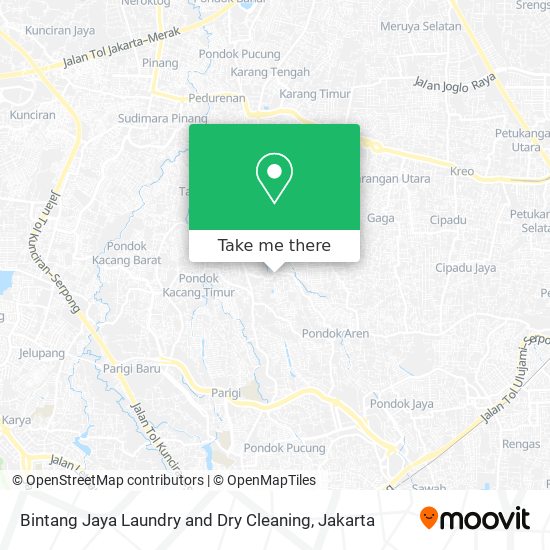 Bintang Jaya Laundry and Dry Cleaning map