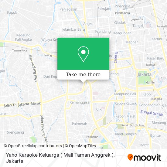 Yaho Karaoke Keluarga ( Mall Taman Anggrek ) map