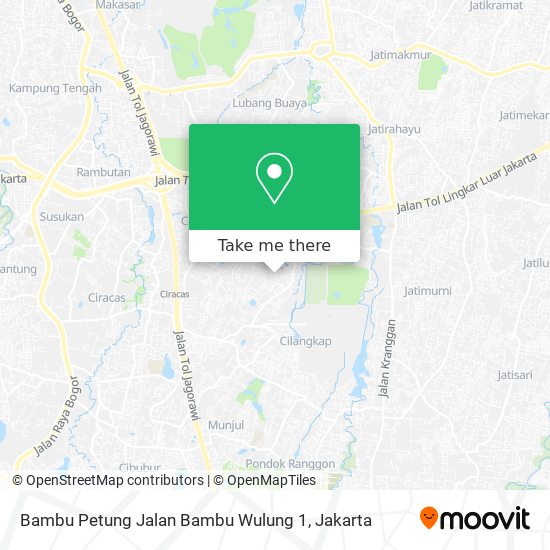 Bambu Petung Jalan Bambu Wulung 1 map