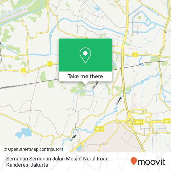 Semanan Semanan Jalan Mesjid Nurul Iman, Kalideres map