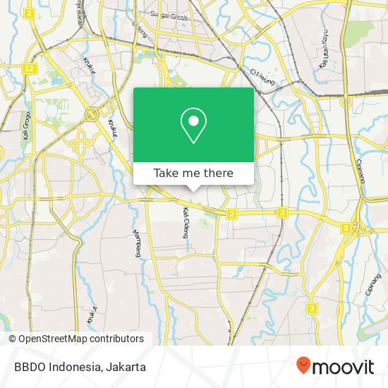 BBDO Indonesia map