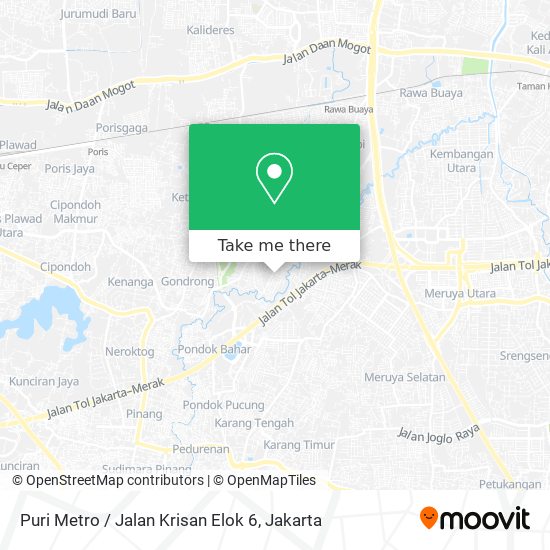 Puri Metro / Jalan Krisan Elok 6 map