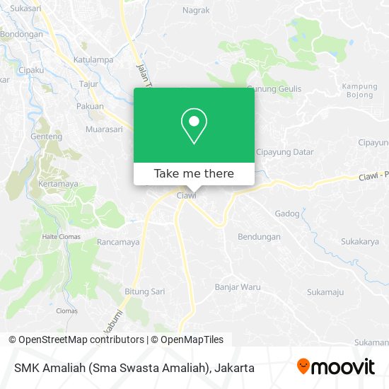 SMK Amaliah (Sma Swasta Amaliah) map