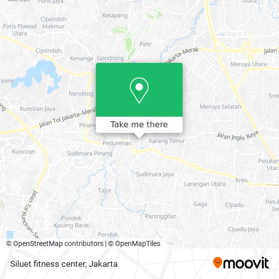 Siluet fitness center map