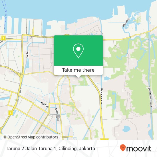 Taruna 2 Jalan Taruna 1, Cilincing map