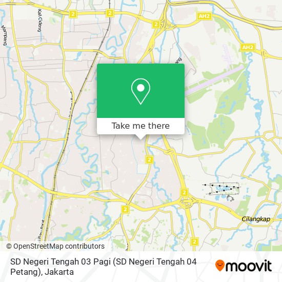 SD Negeri Tengah 03 Pagi (SD Negeri Tengah 04 Petang) map