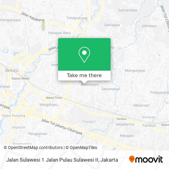 Jalan Sulawesi 1 Jalan Pulau Sulawesi II map