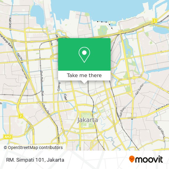 RM. Simpati 101 map