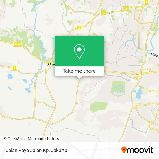 How to get to Jalan Raya Jalan Kp in Tangerang by Bus?