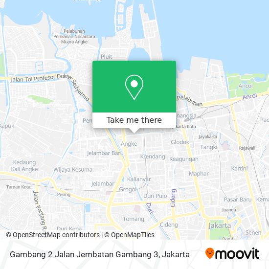 Gambang 2 Jalan Jembatan Gambang 3 map