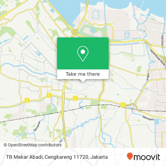 TB Mekar Abadi, Cengkareng 11720 map