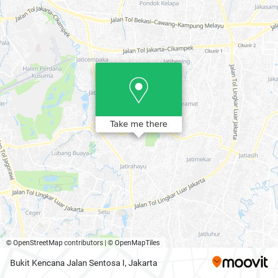 Bukit Kencana Jalan Sentosa I map
