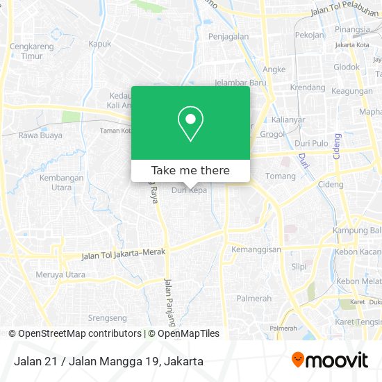 Jalan 21 / Jalan Mangga 19 map