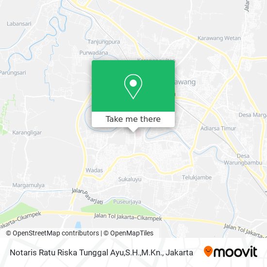 Notaris Ratu Riska Tunggal Ayu,S.H.,M.Kn. map