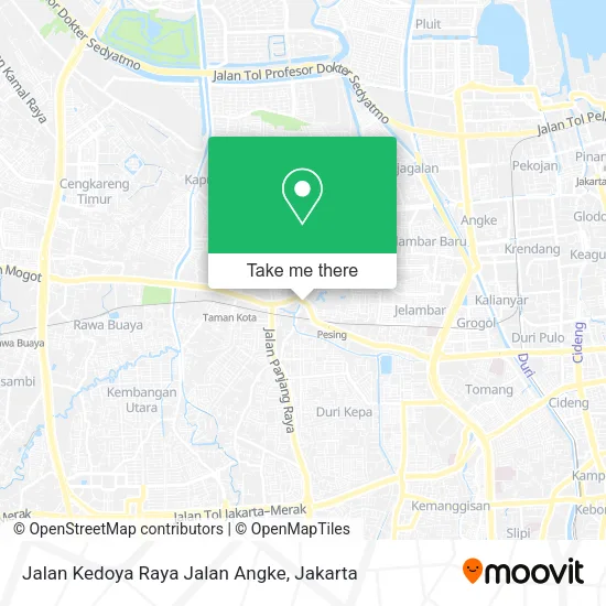 Jalan Kedoya Raya Jalan Angke map