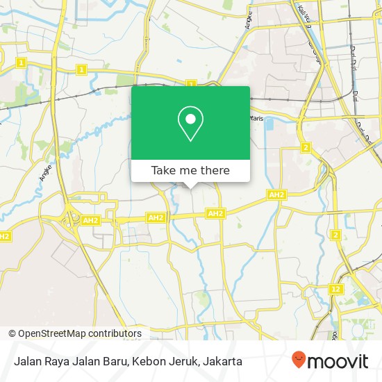 Jalan Raya Jalan Baru, Kebon Jeruk map