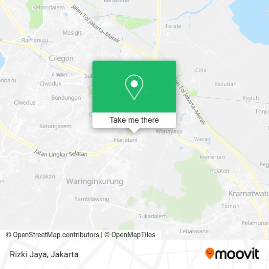 Rizki Jaya map