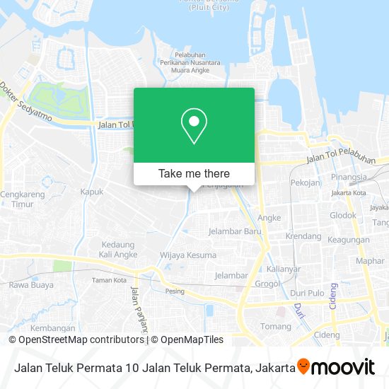Jalan Teluk Permata 10 Jalan Teluk Permata map