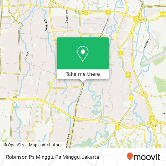 Robinson Ps Minggu, Ps Minggu map