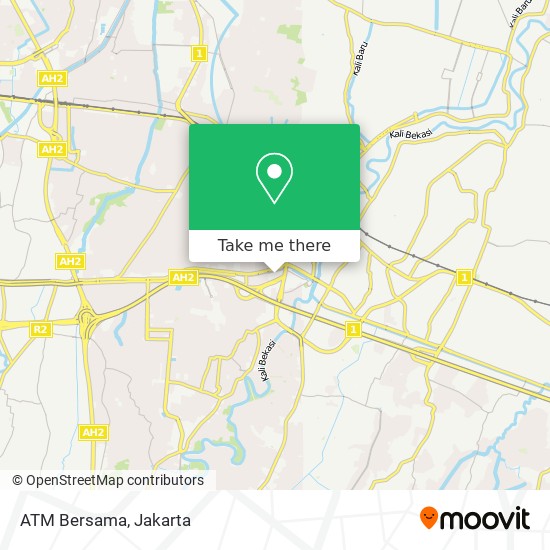 ATM Bersama map