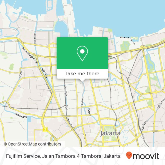 Fujifilm Service, Jalan Tambora 4 Tambora map