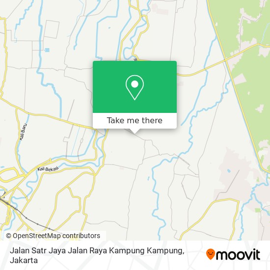 Jalan Satr Jaya Jalan Raya Kampung Kampung map