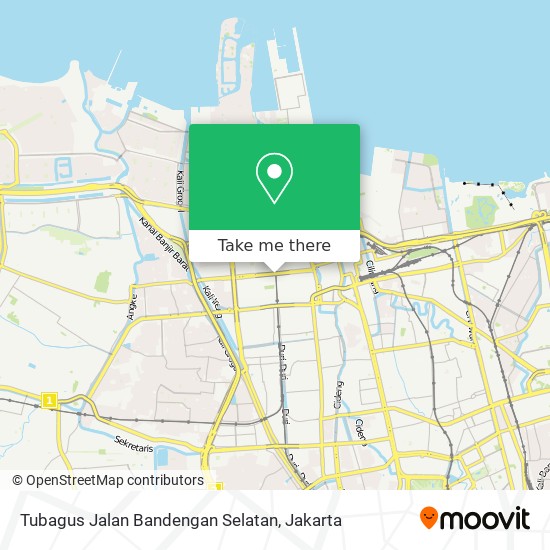 Tubagus Jalan Bandengan Selatan map