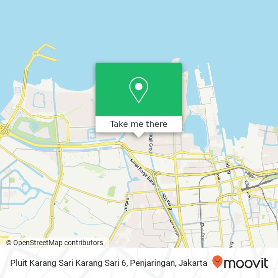 Pluit Karang Sari Karang Sari 6, Penjaringan map