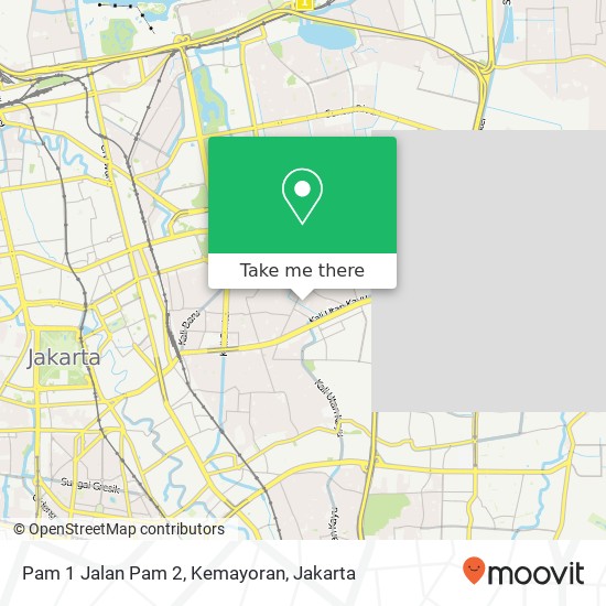 Pam 1 Jalan Pam 2, Kemayoran map