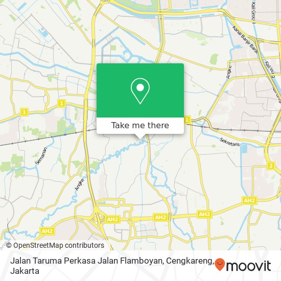 Jalan Taruma Perkasa Jalan Flamboyan, Cengkareng map