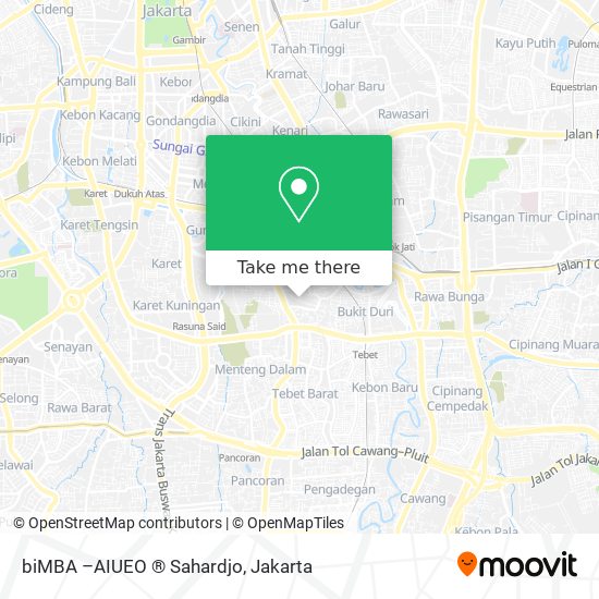 biMBA –AIUEO ® Sahardjo map