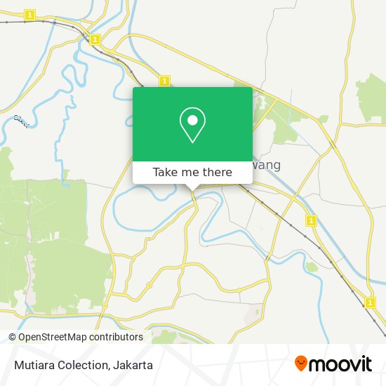 Mutiara Colection map